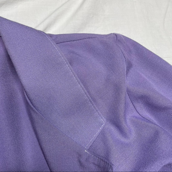 VINTAGE Two Twenty Collection USA Made Purple Jacket Size Medium - Picture 6 of 8